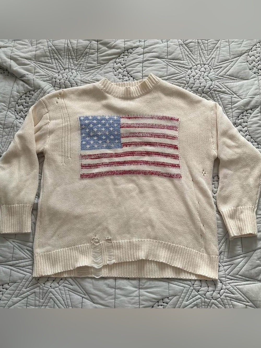 BDG American flag Knit Sweater